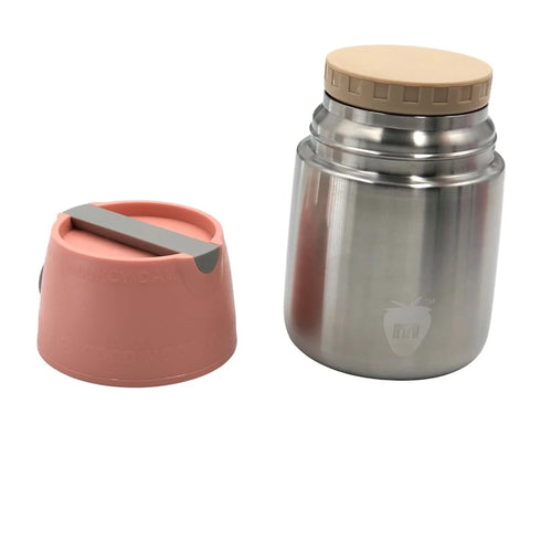 Insulated Lunch Flask Pink-Nil-Matakana Pharmacy